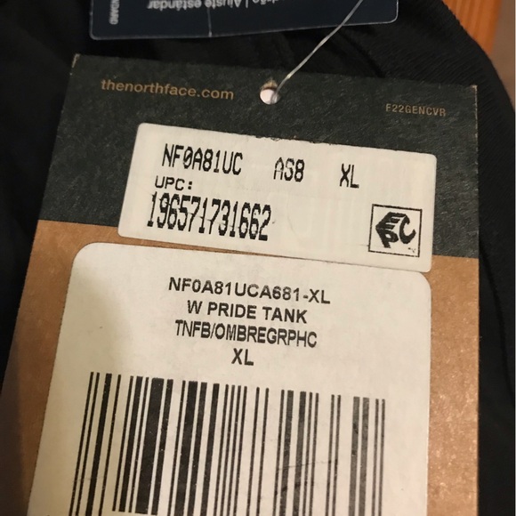 NWT The North Face- Womens Black Outdoors Together Tank Top - Picture 7 of 12